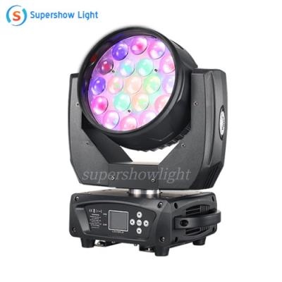 19×15W ZOOM WASH MOVING HEAD LIGHT