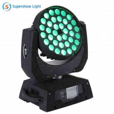 36x10W Zoom Wash Led Moving Head