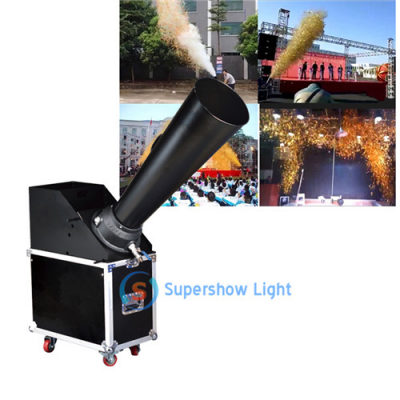DJ Stage Special Effect Wedding Party Confetti Cannon Launcher Machine with Hand Control Co2 Blaster